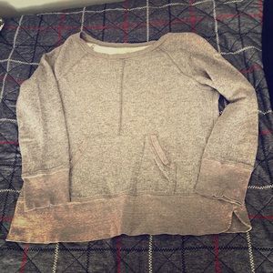 Loft lightweight gray sweater.